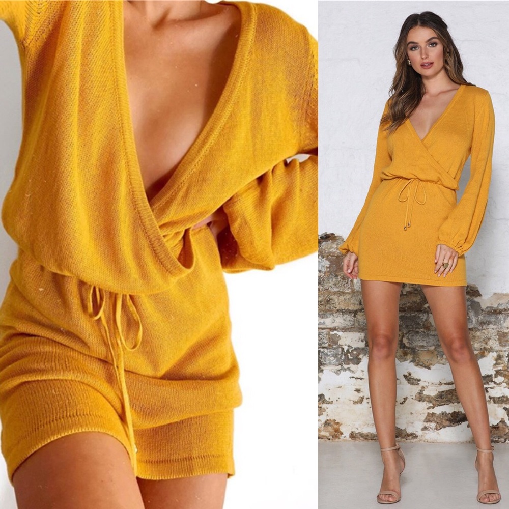 I’ve Got Sunshine Sweater Dress